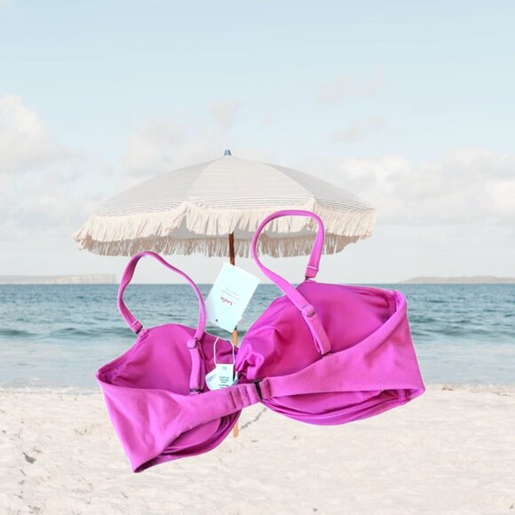 Andie Swim The Capri Top Orchid Pink Size XL - Picture 5 of 12